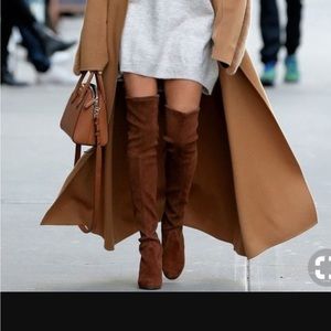 Stuart Weitzman Highland Boots - Walnut - Size 9